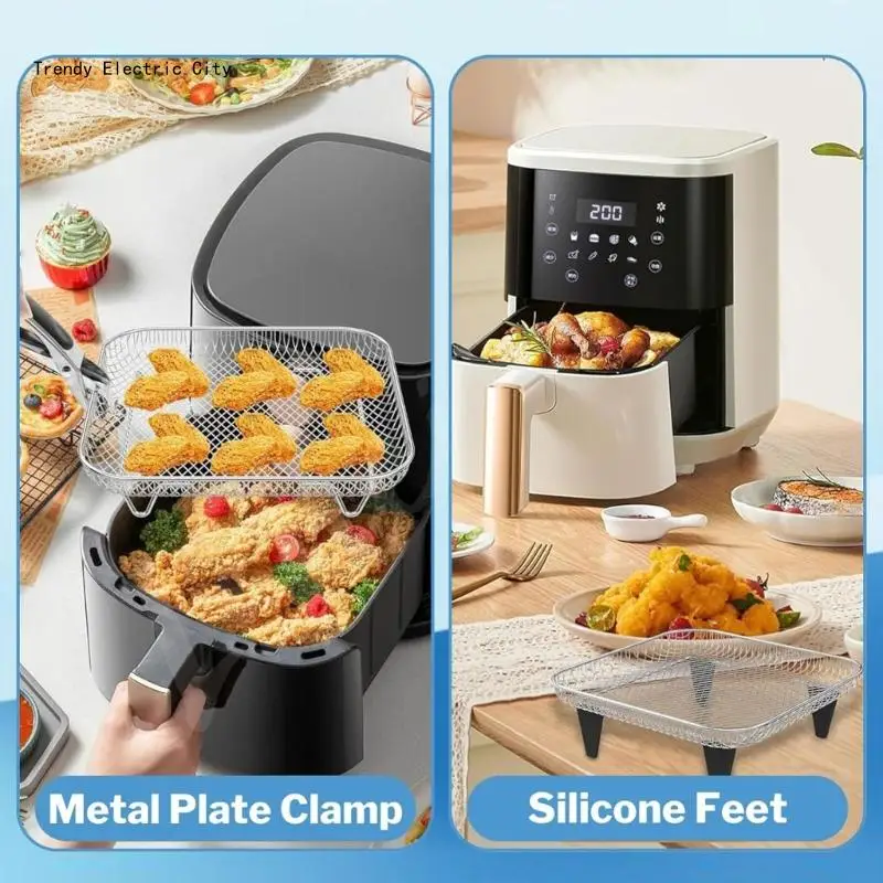 Аксессуары для фритюрниц Квадратные стойки дегидраторов Подставка дегидратора