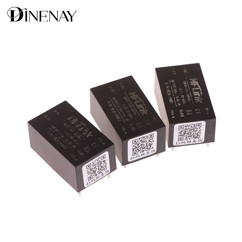 HLK-PM01 Сверхмаленький модуль питания от 220 В до 5