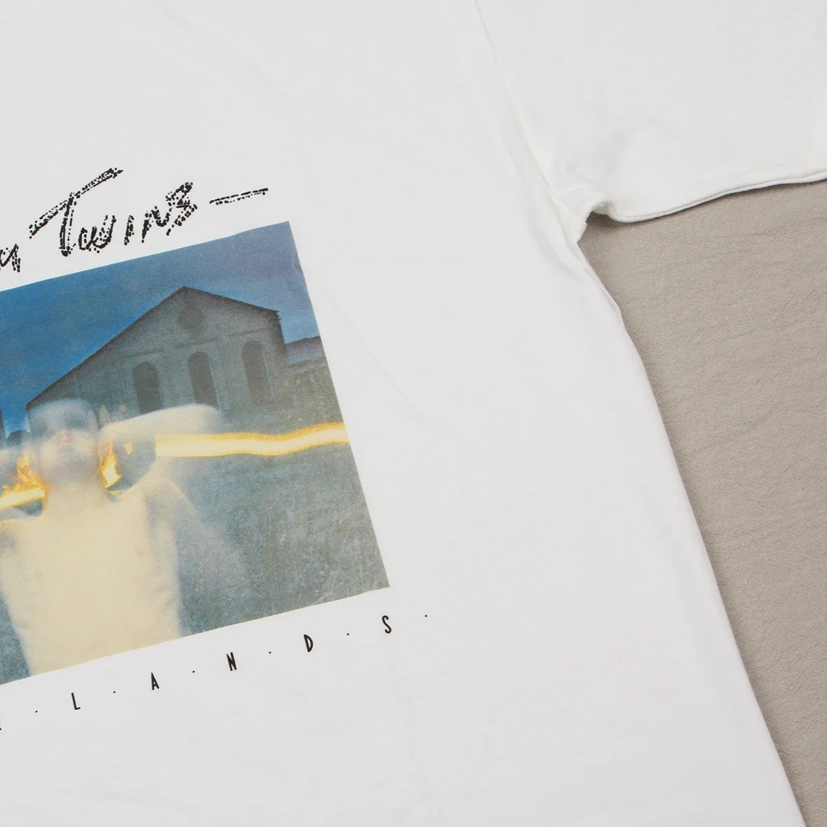 Хлопковая футболка с надписью Cocteau Twins 4Ad гирляндами Робин Гутри Элизабет Фрейз This