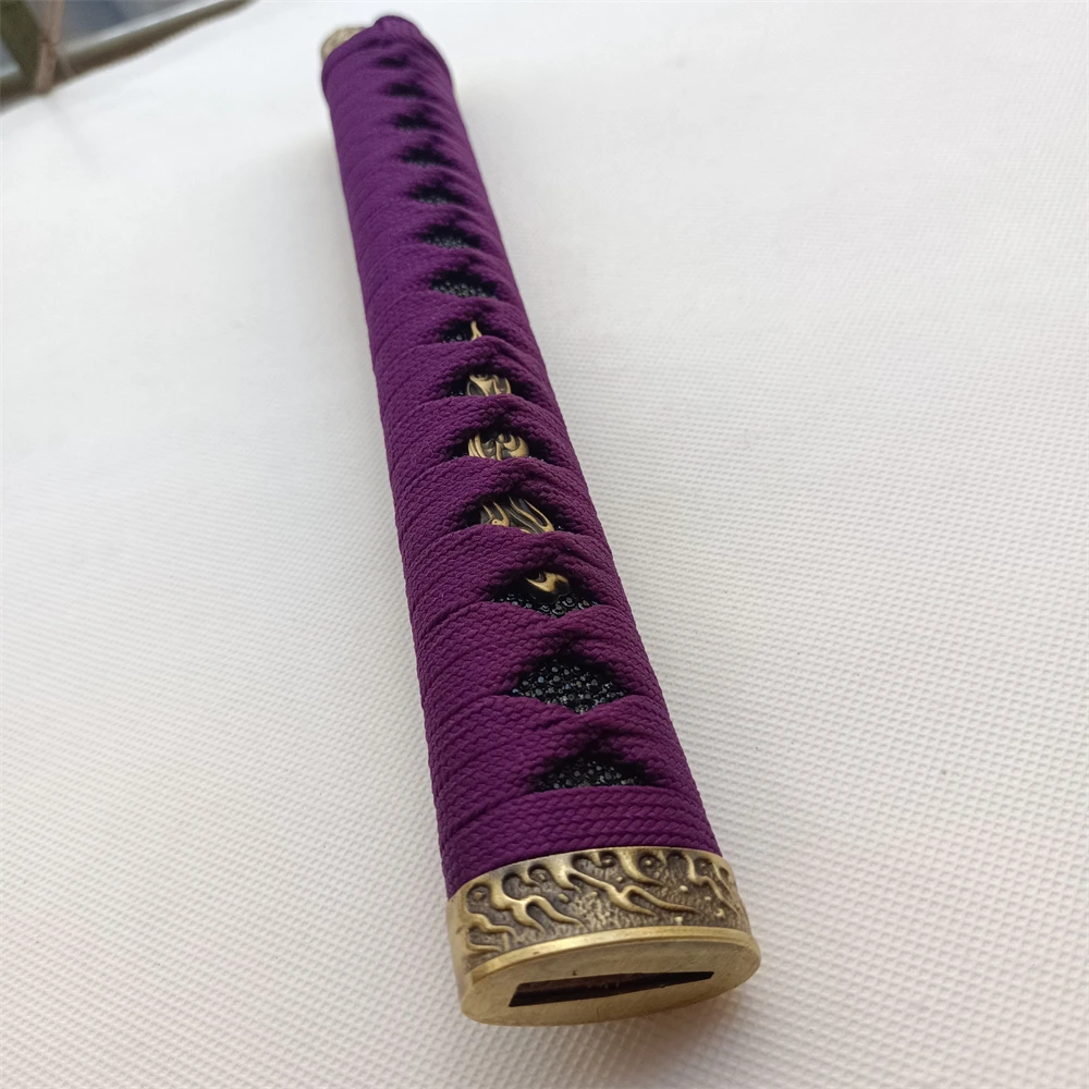 26 см Rikko песочные часы форма Tsuka рукоятка медная Цуба Fuchi Menuki Защитная фурнитура