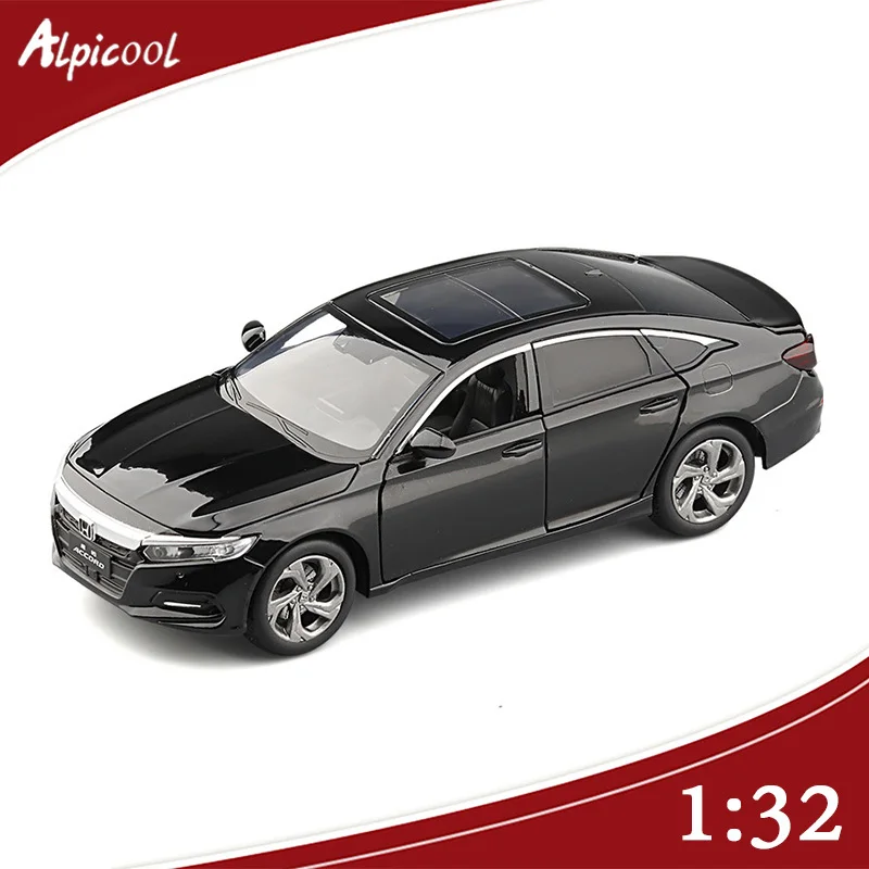 

Заводская модель автомобиля Honda 1:32 десять поколений, детские игрушки, 6-дверный звук, подсветка, подарки для мальчиков и девочек