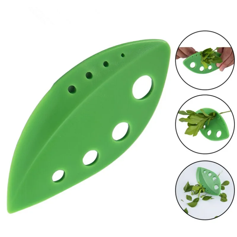 

Plastic Multifunctional Vegetable Leaf Remover for Cutting Parsley Perilla Vegetable Leaf Extractor Kitchen Gadget