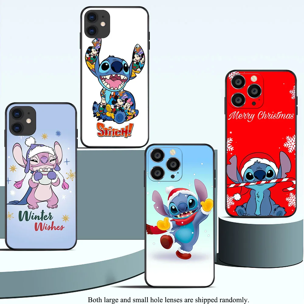 ID-43 Merry Christmas Stitch Soft чехол для OPPO F17 Reno F11 A73 F7 F9 Find X3 2 4 4F A94 F19 5 5F Pro Lite