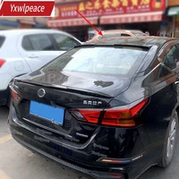 for nissan teanaaltima 2019 2020 2021 unpainted color abs material rear window roof spoiler car modification parts