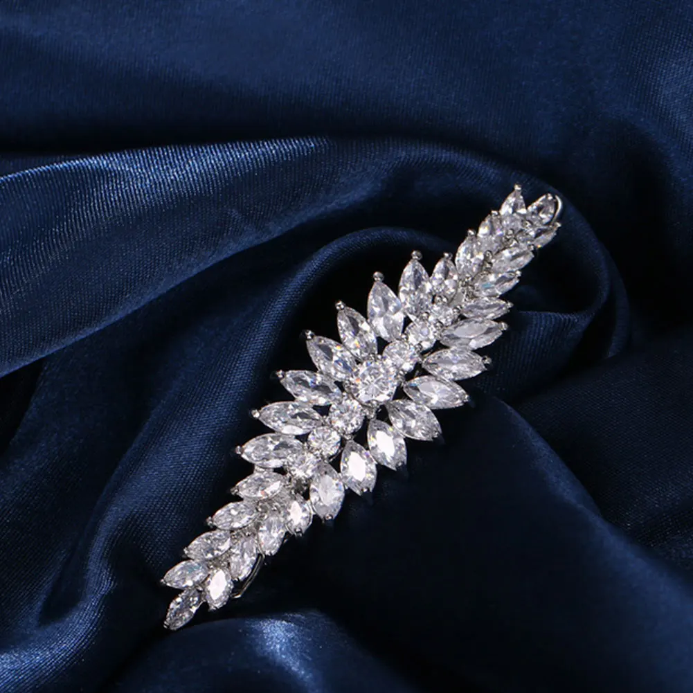 

2pcs/set Charming Mother For Women Girls Vintage Accessoires Hair Barrette Hairpin Fashion Sparkly Gift Elegant Shining Clip