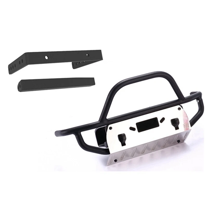 

Металлический передний бампер для Traxxas TRX4 Bronco Chevrolet K5 Defender Axial SCX10 III 1/10 RC Гусеничный автомобиль, обновленные детали