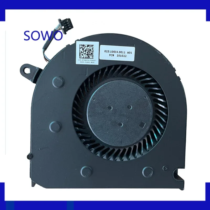 Новый охлаждающий вентилятор для ноутбука процессора и графического DELL G5 15 5500 5505