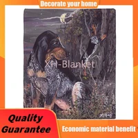 cafepress bluetick coonhound pd throw blanket soft fleece throw blanket 60x50 stadium blanket luxury blanket