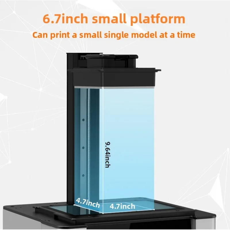 Фото Новая универсальная малая платформа YF GKTWO 8K/12K для 3D-принтера UniFormation, аксессуар для светоотверждения и формования. №4