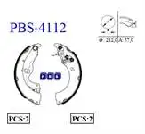 

4112 rear brake shoe for BALATA J9 PREMIER 09 KARSAN J10