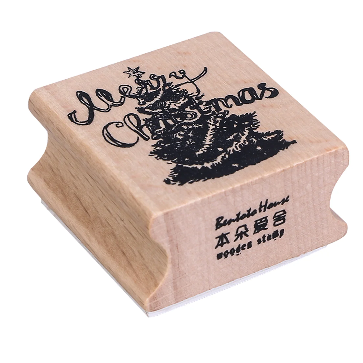 

Stamp Woodenstamps Stampersstamper Diy Favors Party Christmas Children Album Printing Photo Seal Kids Making Craft Paper