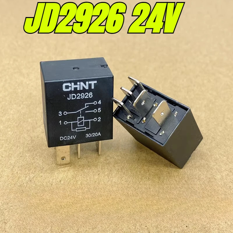 

(Совершенно новый оригинал) 1 шт./лот 100% оригинальное реле: JD1926 JD1926A DC12V JD2926 DC24V 5 контактов автомобильное реле