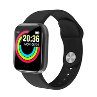 y68 smartwatch sport wristwatch men women fitness tracker bracelet smart watch heart rate blood pressure sleep monitoring