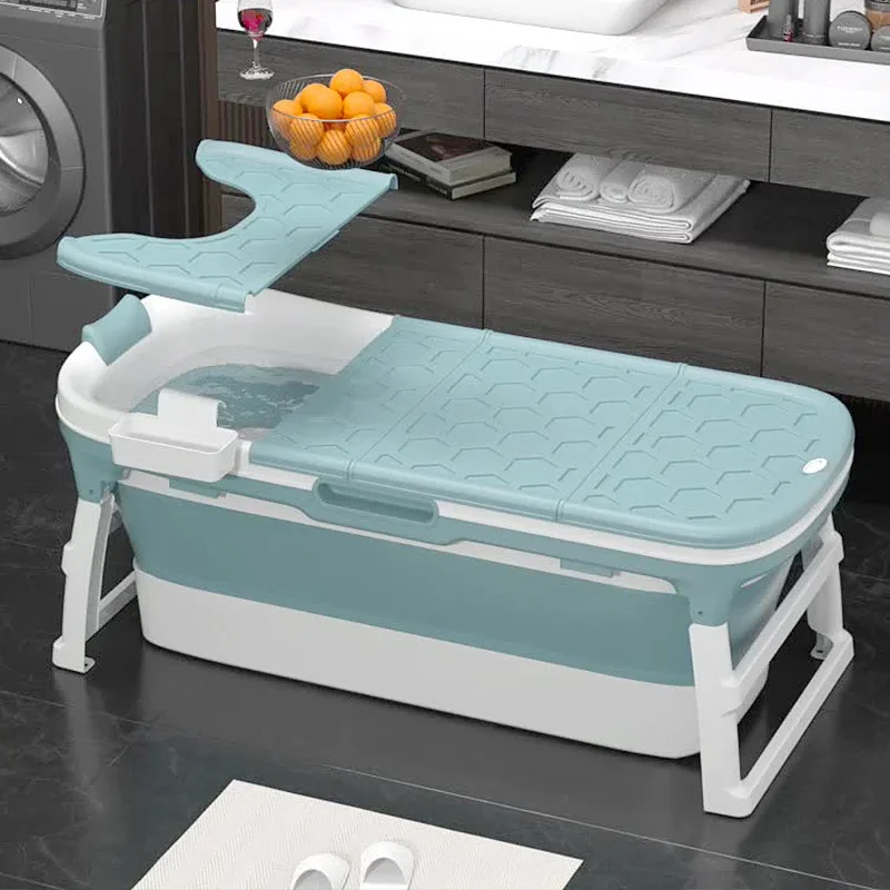 Ванна спа-педикюрная Портативная Складная пластиковая шезлонг Banheira Dobravel Adulta