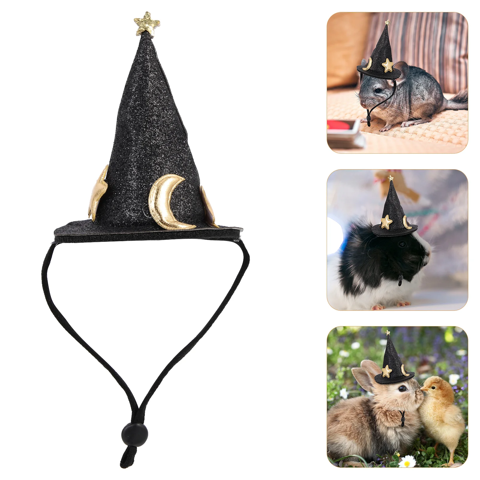 

Hat Pet Hamster Costume Witch Small Hats Minicosplay Guineachinchilla Cap Wizard Animal Dog Party Prop Headgear Clothes