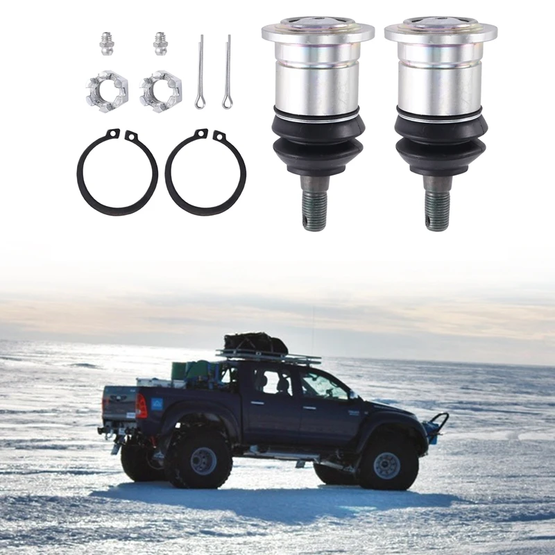 

1Pair 25Mm Extended Ball Joint Replacement Parts Accessories For Toyota Hilux 2005+ KUN25 KUN26 GGN25R(43330-KUN25)