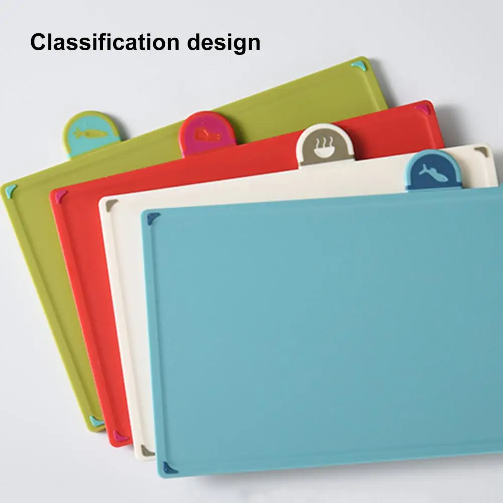 

Convenient Cutting Board Non-stick High Toughness Fruit Vegetables Cutting Block PP Material Cutting Mat Kitchen Gadget