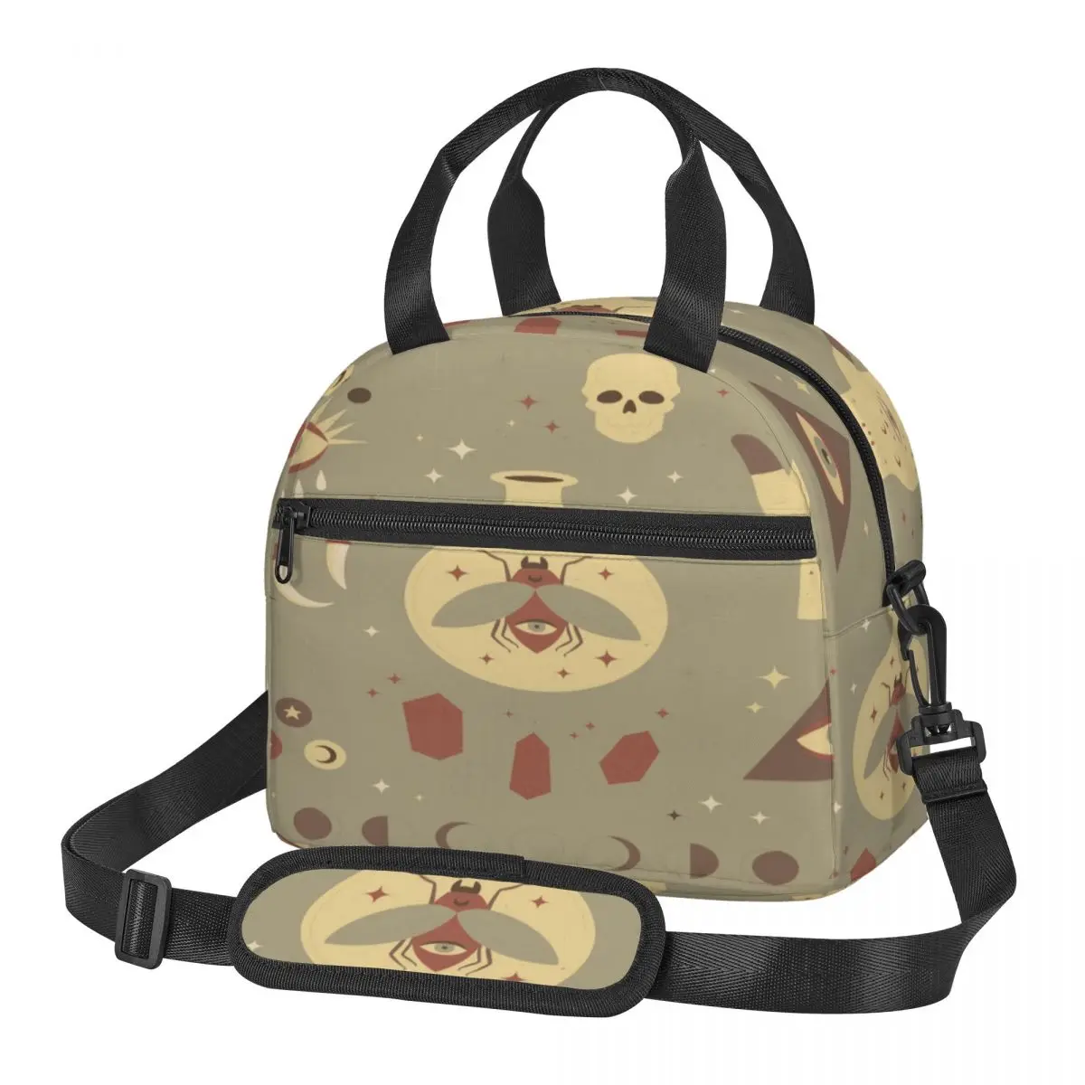 

Portable Insulated Thermal Bento Lunch Box Esoteric Elements Picnic Storage Bag Pouch Lunch Bag