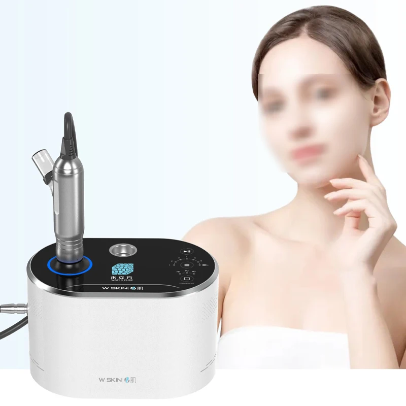 Water Cube Plastic Instrument High Pressure Spray To Replenish At The Bottom Of Skin Atomized Essence Introduction