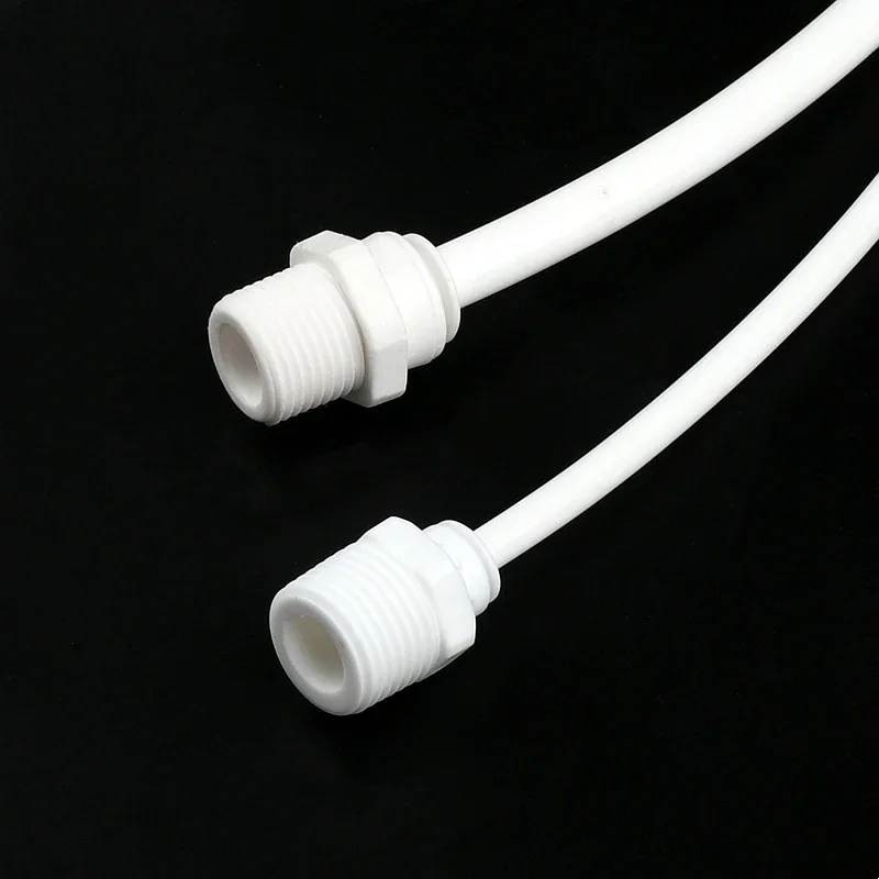 0 5 ~ 10 метров RO Water 1/4 3/8 дюйма наружный полиэтиленовый шланг белая гибкая трубка