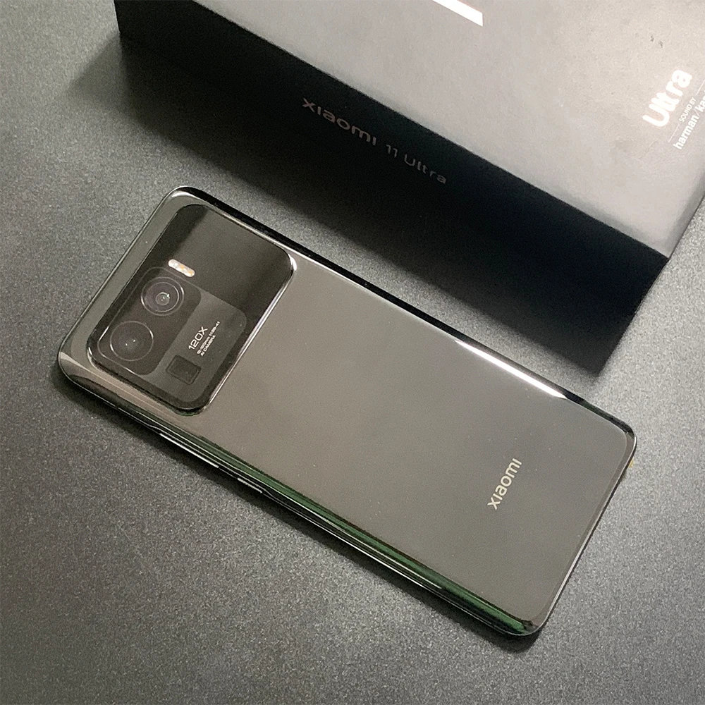 Global ROM Xiaomi 11 Ultra 5G Mobile Phone Snapdragon 888 50MP Triple Cameras 120HZ AMOLED Display 5000mAh Smartphone