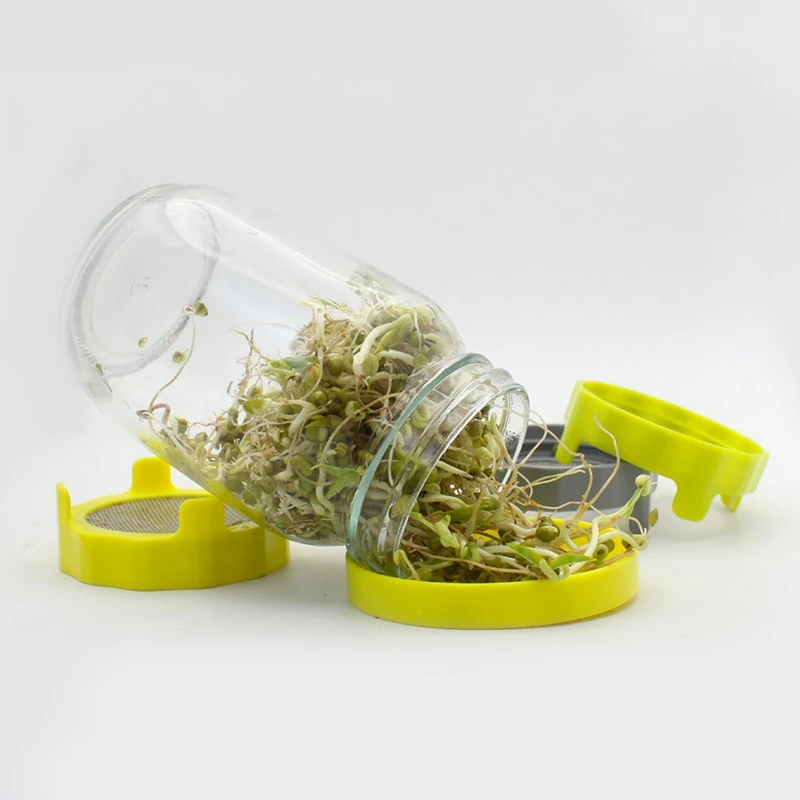 Сетчатая крышка для ростков пластиковая проращивания семян банка пластиковое