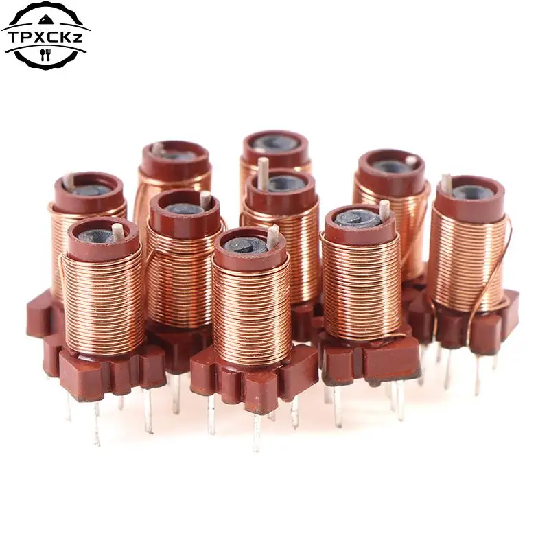 

10pcs 26T 2.1uh-6.3uH Adjustable High-Frequency Ferrite Core Inductor Adjustable High Frequency Ferrite Core Coils High Quality