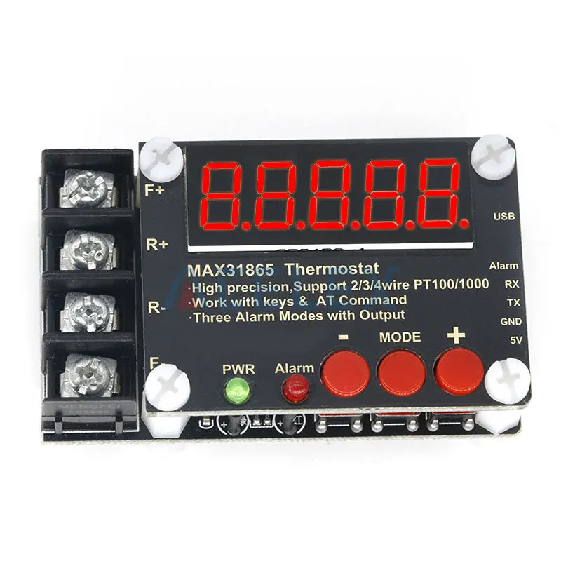 Модуль измерения температуры MAX31865 высокоточный хост-компьютер PT100 PT1000 с