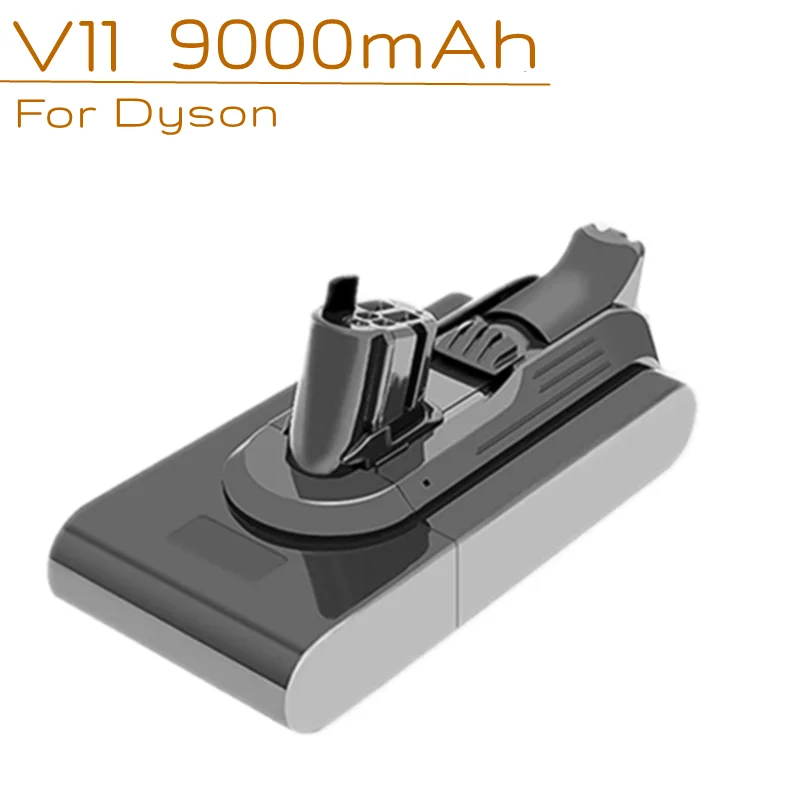 

Аккумулятор для пылесоса DysonV11 9000 мАч, литий-ионная сменная Оригинальная батарея SV14 SV15(V11 новейший тип защелки и винтовой съемки)
