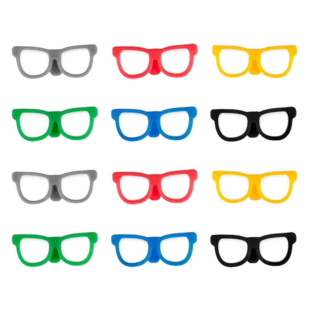 

12 Pcs Silicone Glass Identifier Glass Drinking Glasses Silicone Drink Markers Water Goblets Ring Drink Glass Charms