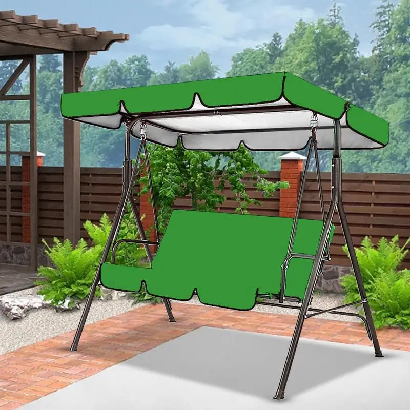 

Canopy Swings Top Rain Cover Garden Courtyard Outdoor Swing Seat Hammock Waterproof Roof Canopy Replacement Swing Chair Awning