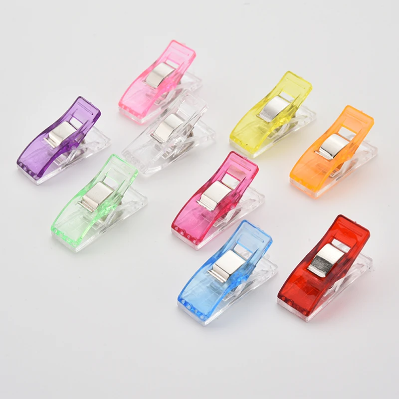 10 шт. зажимы для шитья разноцветные пластиковые в стиле пэчворк сделай сам