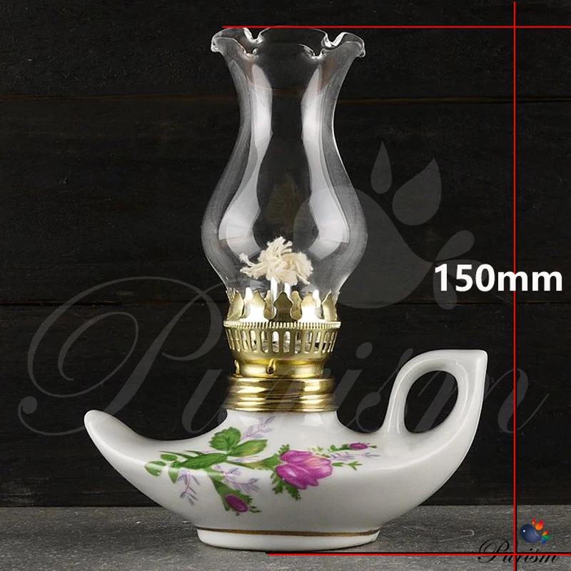 Винтажная керосиновая лампа с лошадью Tiaking