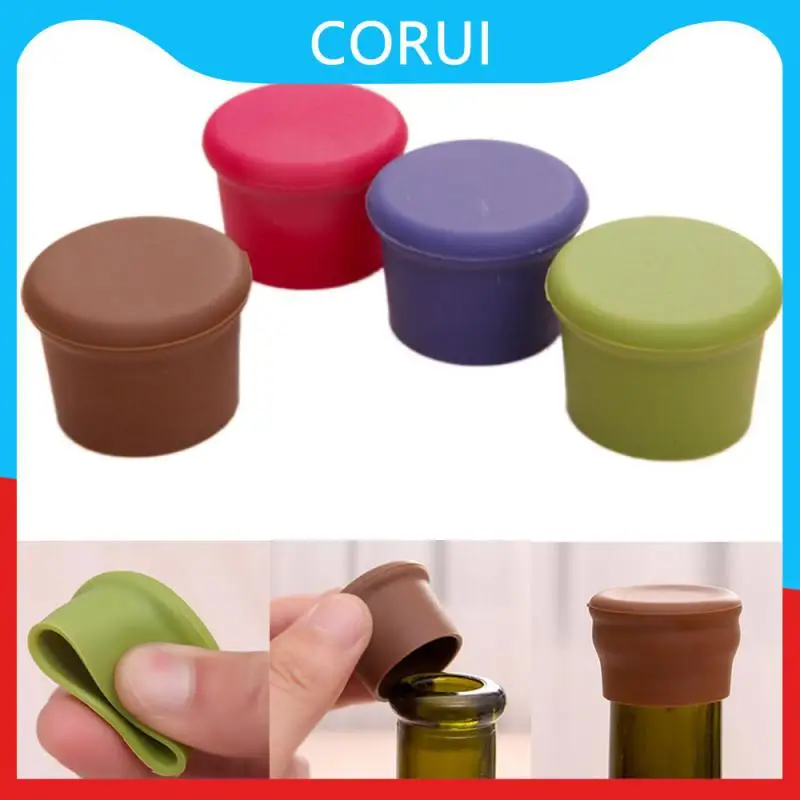 

Cork Leak Free Wine Beer Cover Creative Design Bottle Sealers Keep Fresh Beverage Closures Bar Tools Strong Seal Bottle Stopper