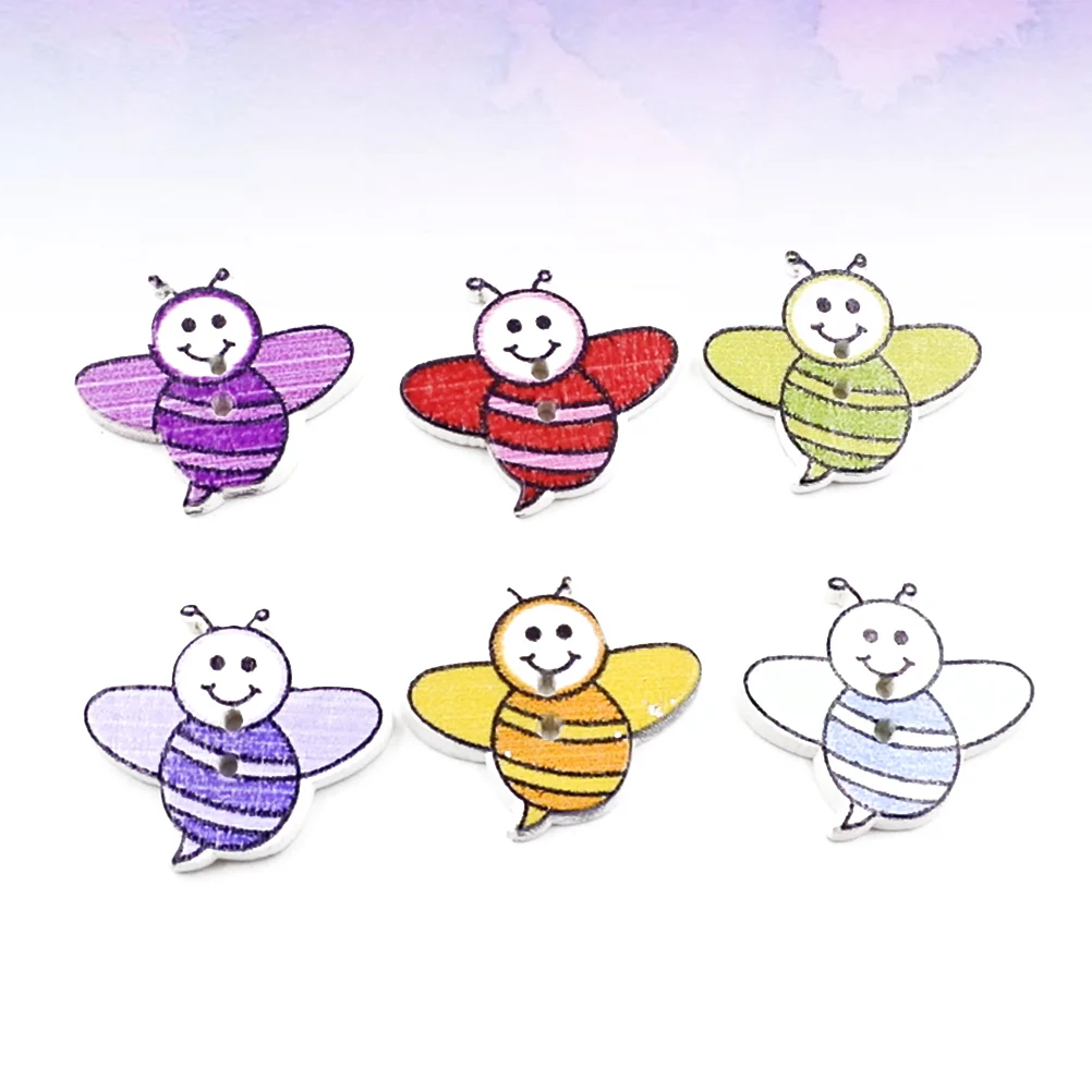 

Buttons Button Sewing Wooden Kids Diy Wood Embellishment Replacement Assorted Animal Craft Cartoon Charms Accessories Shaped