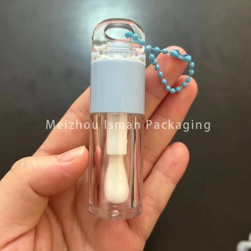 50 шт. 5 мл прозрачный мини-брелок для губной помады