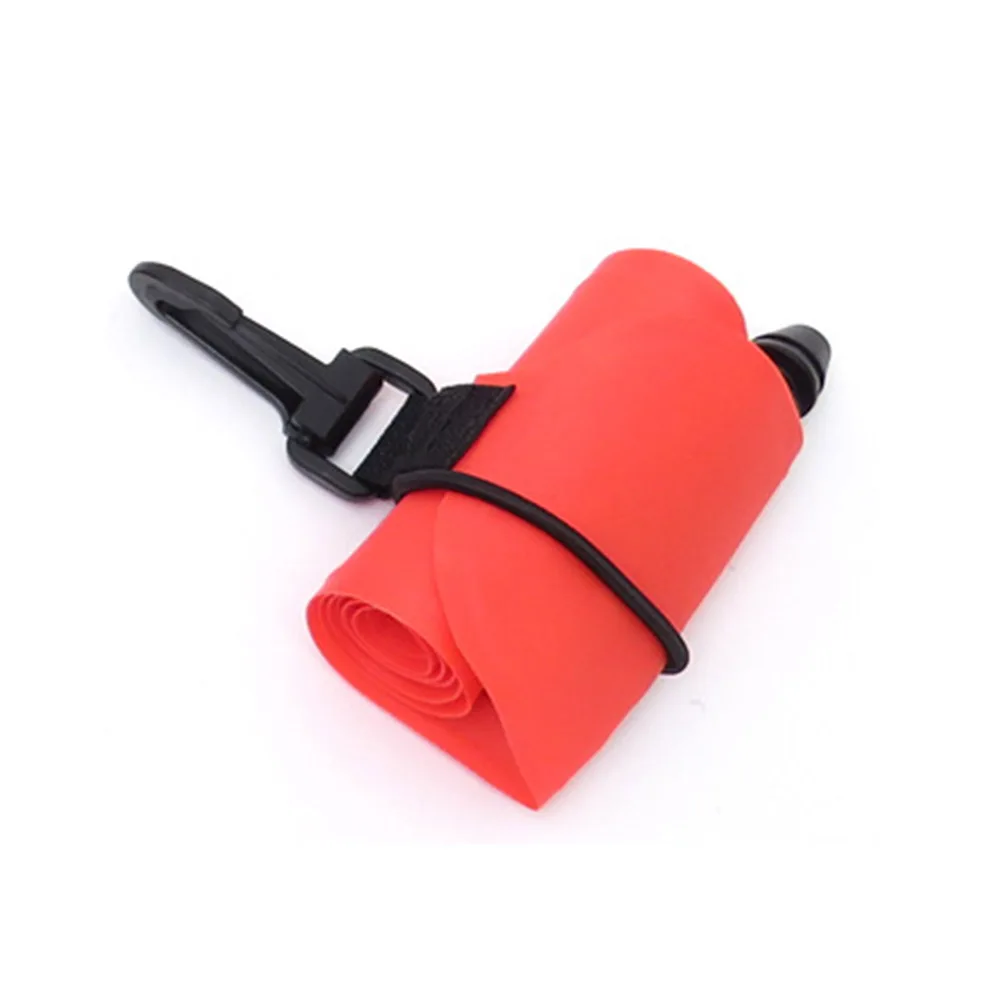 

Новый Погружной буй для дайвинга, погружной буй 210D, нейлон, надутый, размер 56*8,5 см, рулон, Размер 9,5*5*5 см, буй, сигнальный маркировочный буй