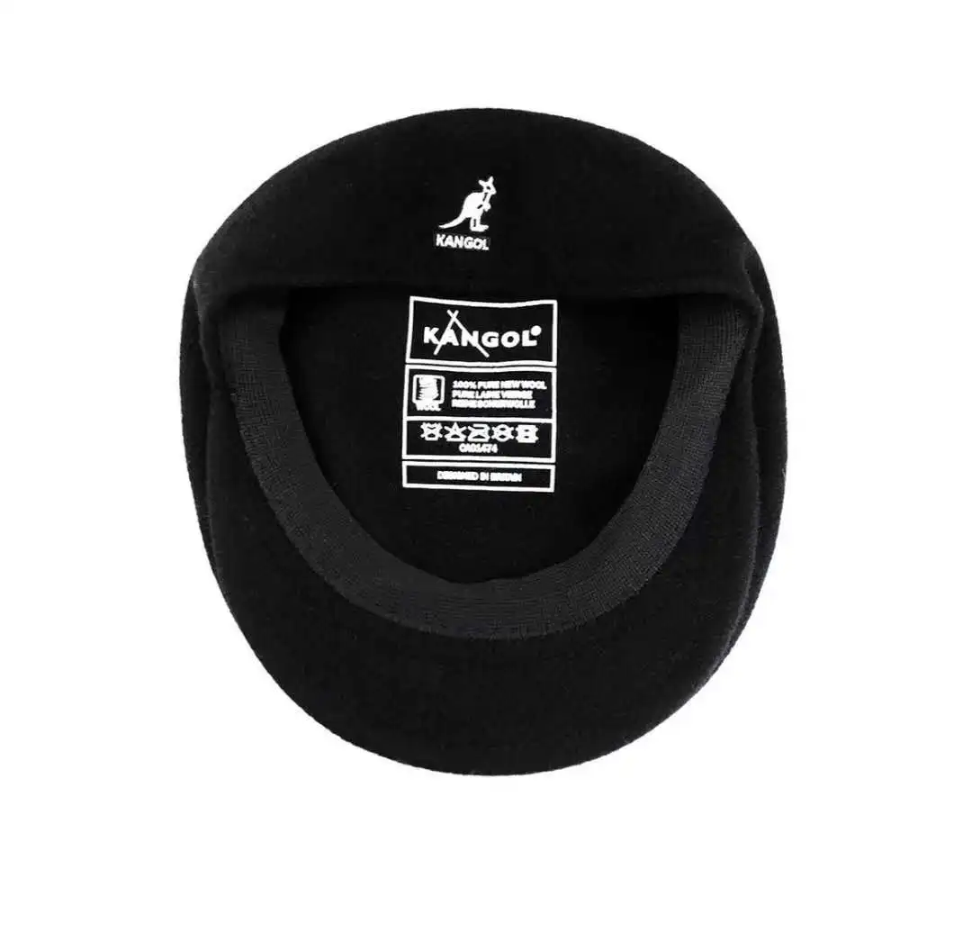 Кепка-бини из искусственной шерсти для мужчин и женщин однотонный элегантный