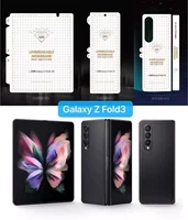 for samsung galaxy z fold 4 3 5g front back screen protector film 3 in 1 soft hydrogel film transparent for galaxy z fold 3 4