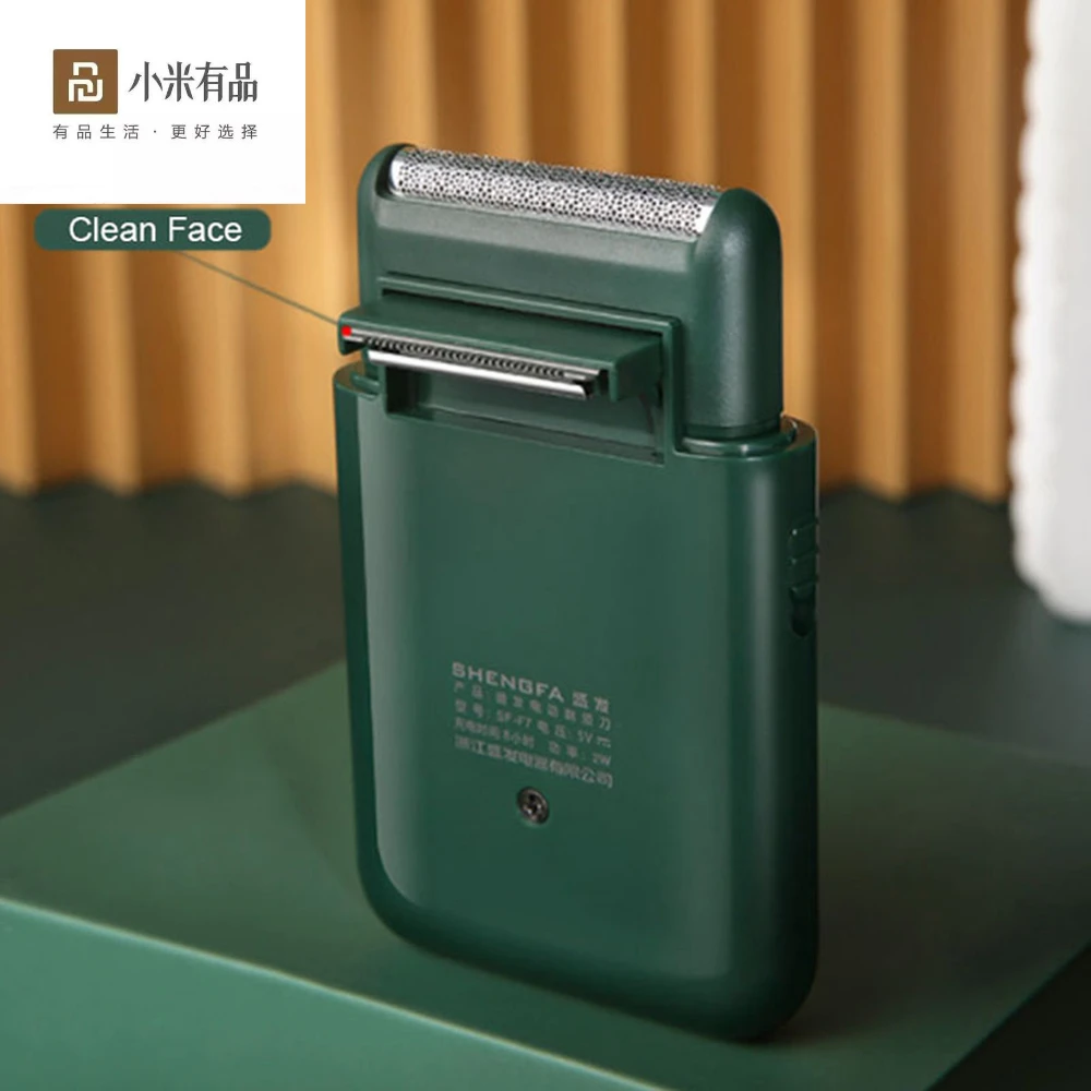 

Xiaomi Youpin Men Electric Reciprocating Shaver USB Rechargeable 2 Cutter Head Razor Portable Super Thin Beard Cutter Machine