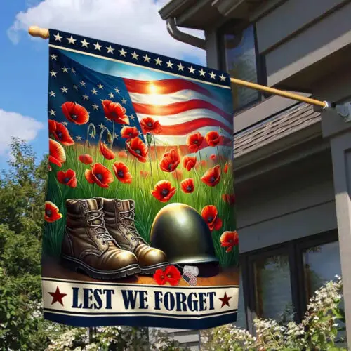 Садовый флаг ко Дню памяти Правед мы забывайте