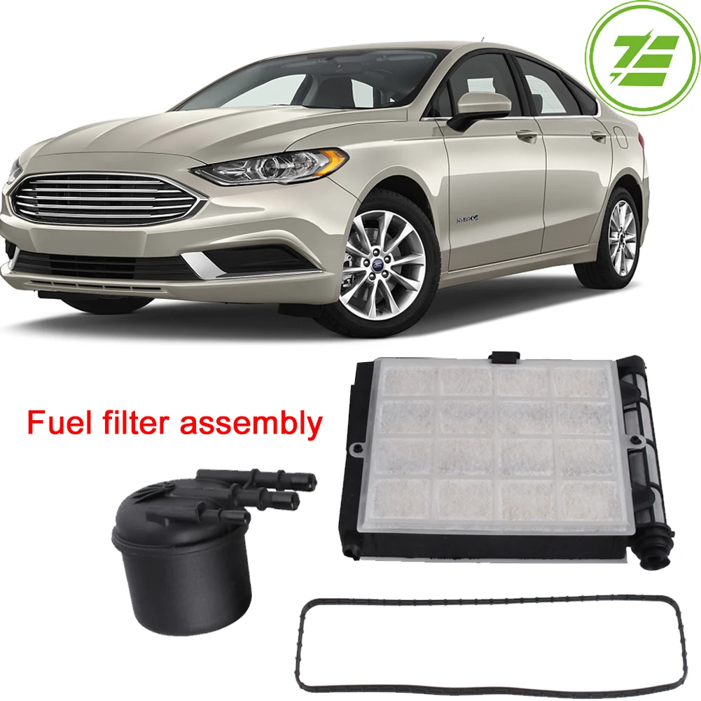 Черный топливный фильтр FD4625AA с прокладкой, легкая установка, 6,7 л, дизельные запасные части в сборе, прочный мотоцикл для Ford F250 F350