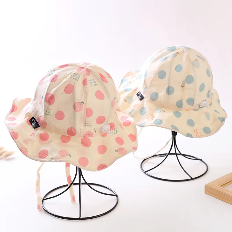 

2022 Summer Baby Cute Fruit Cotton Hat Sun Hats For Girls
