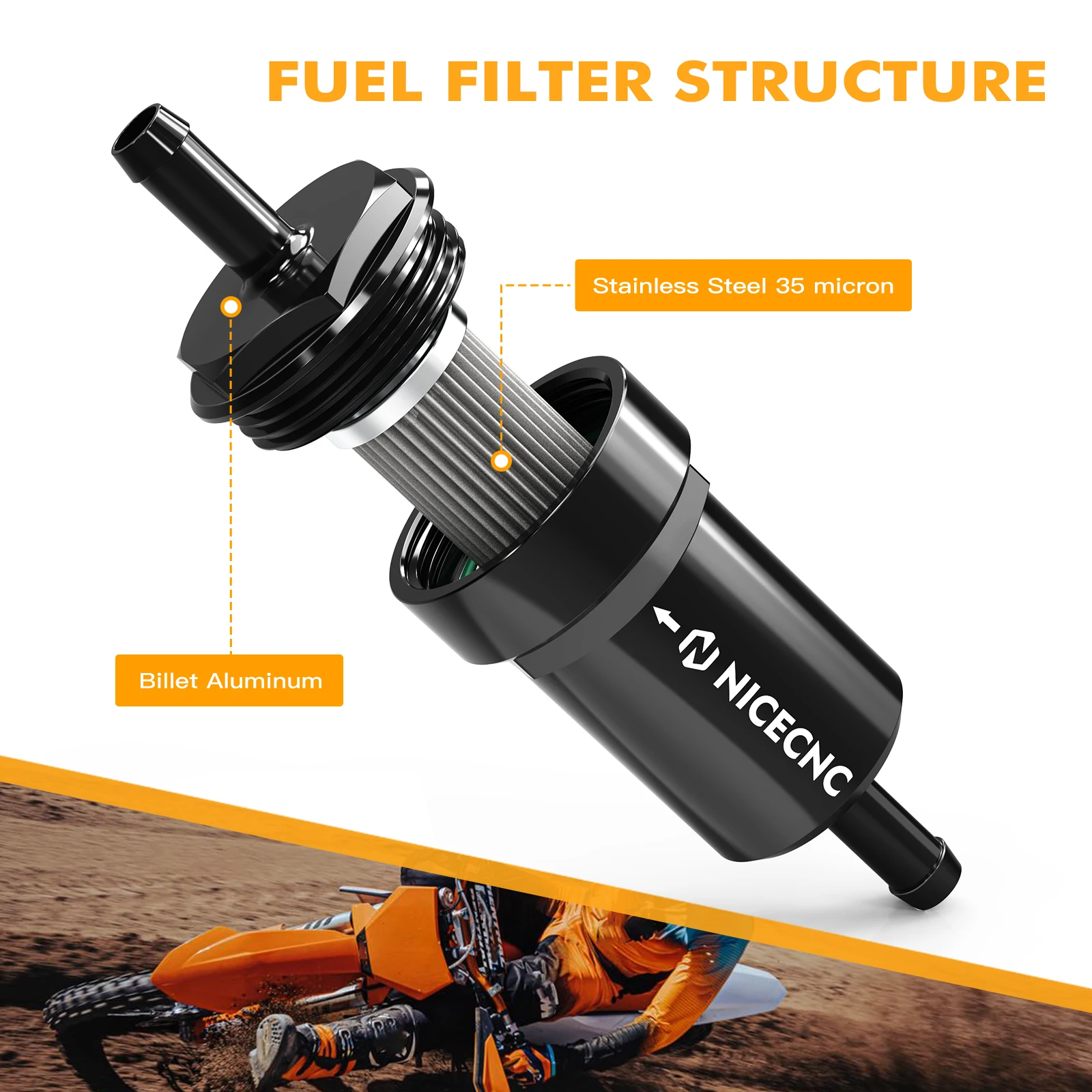 Для Husqvarna 701 SUPERMOTO Комплект топливного фильтра масляного бака FE TE FC TX FS FX 150i 250 250i 300i