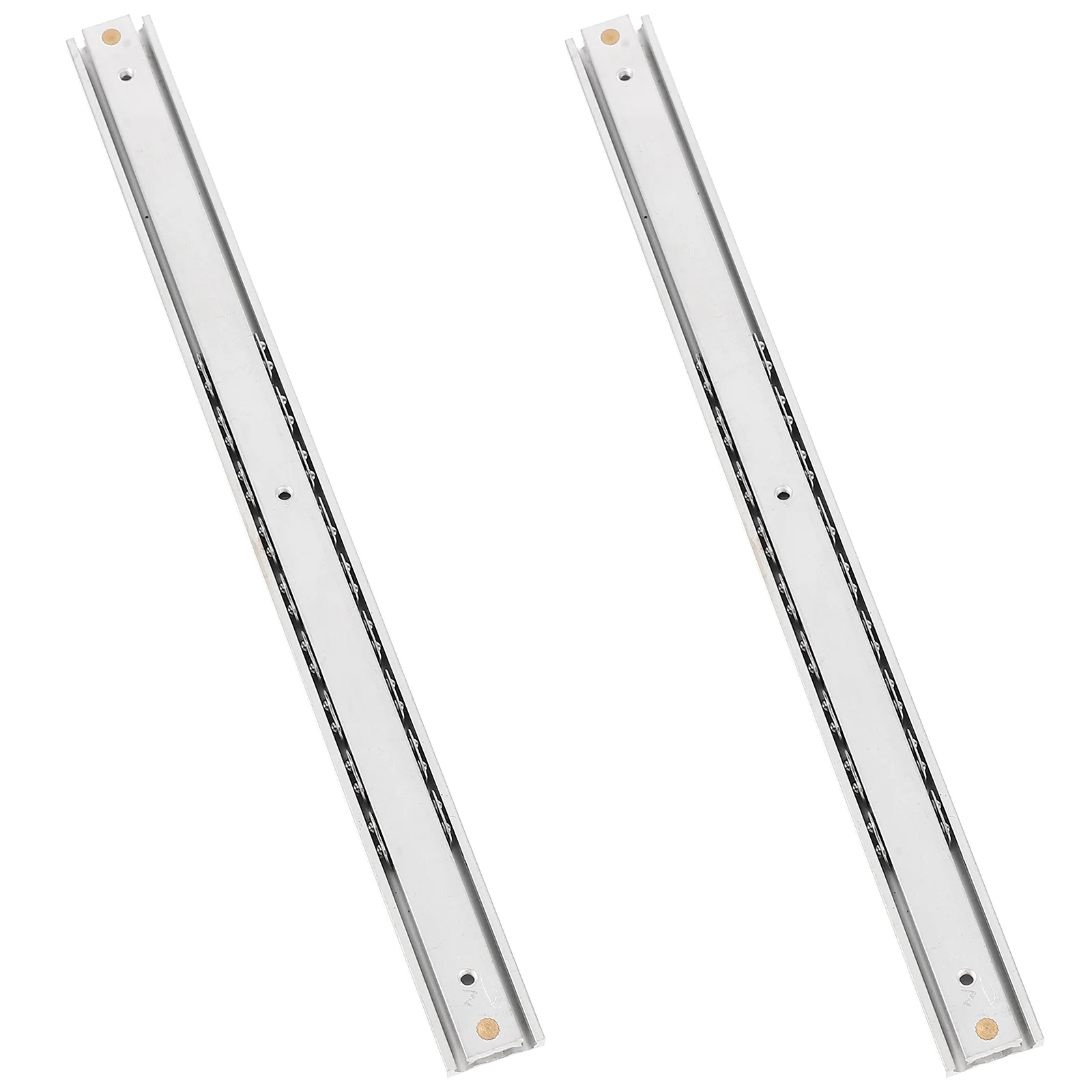 

1 Pair Silent Drawer Slides Drawer Glides Drawer Replacement Parts 2-section Drawer Slides Dresser Drawer Slides