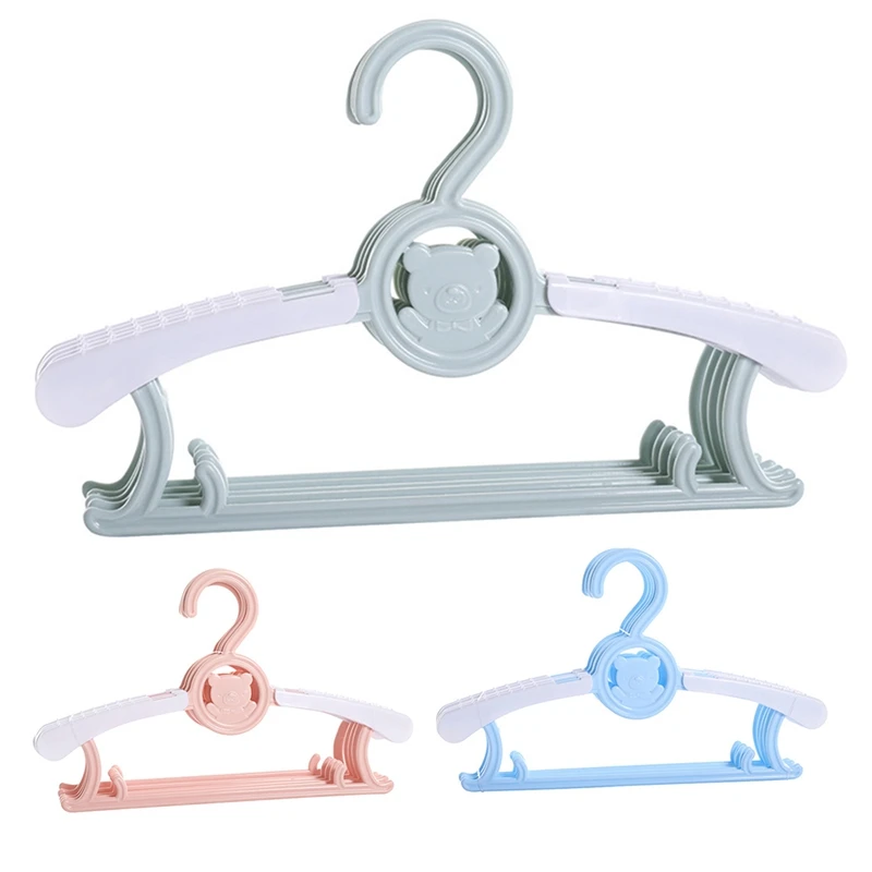 

30Pcs Baby Hangers Kids Room Drying Racks Non-Slip Children Storage Hangers Rack Closet Organizer For Clothes