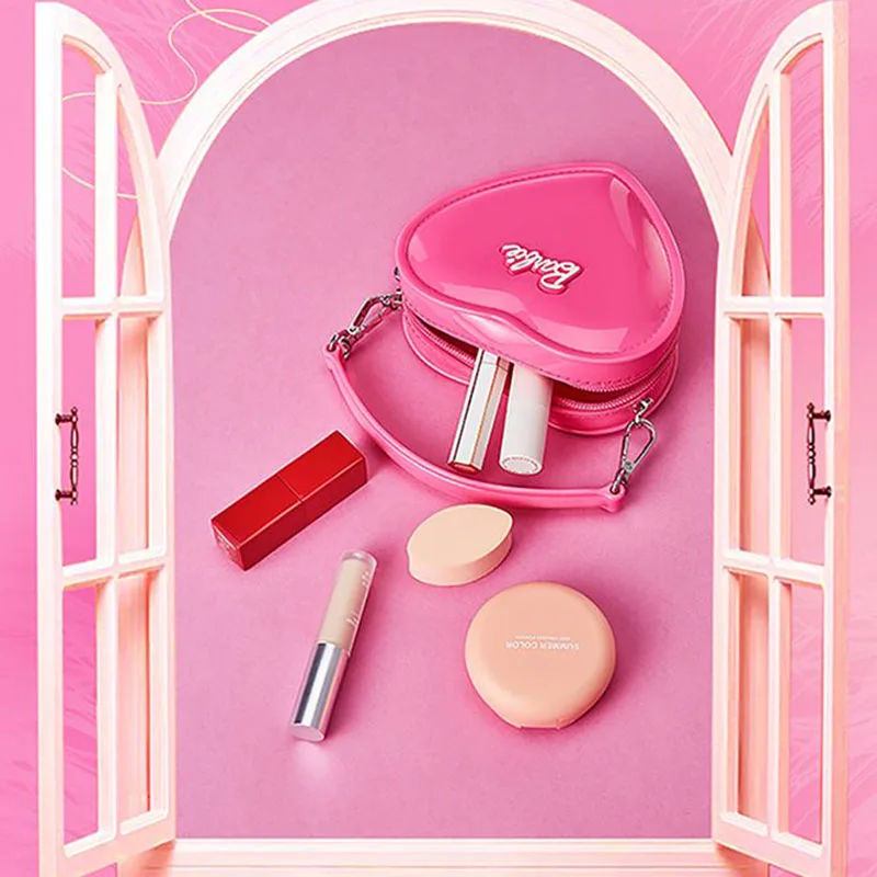 MINISO Подлинная Барби сумка через плечо Милая мультяшная аниме розовая милая Мода