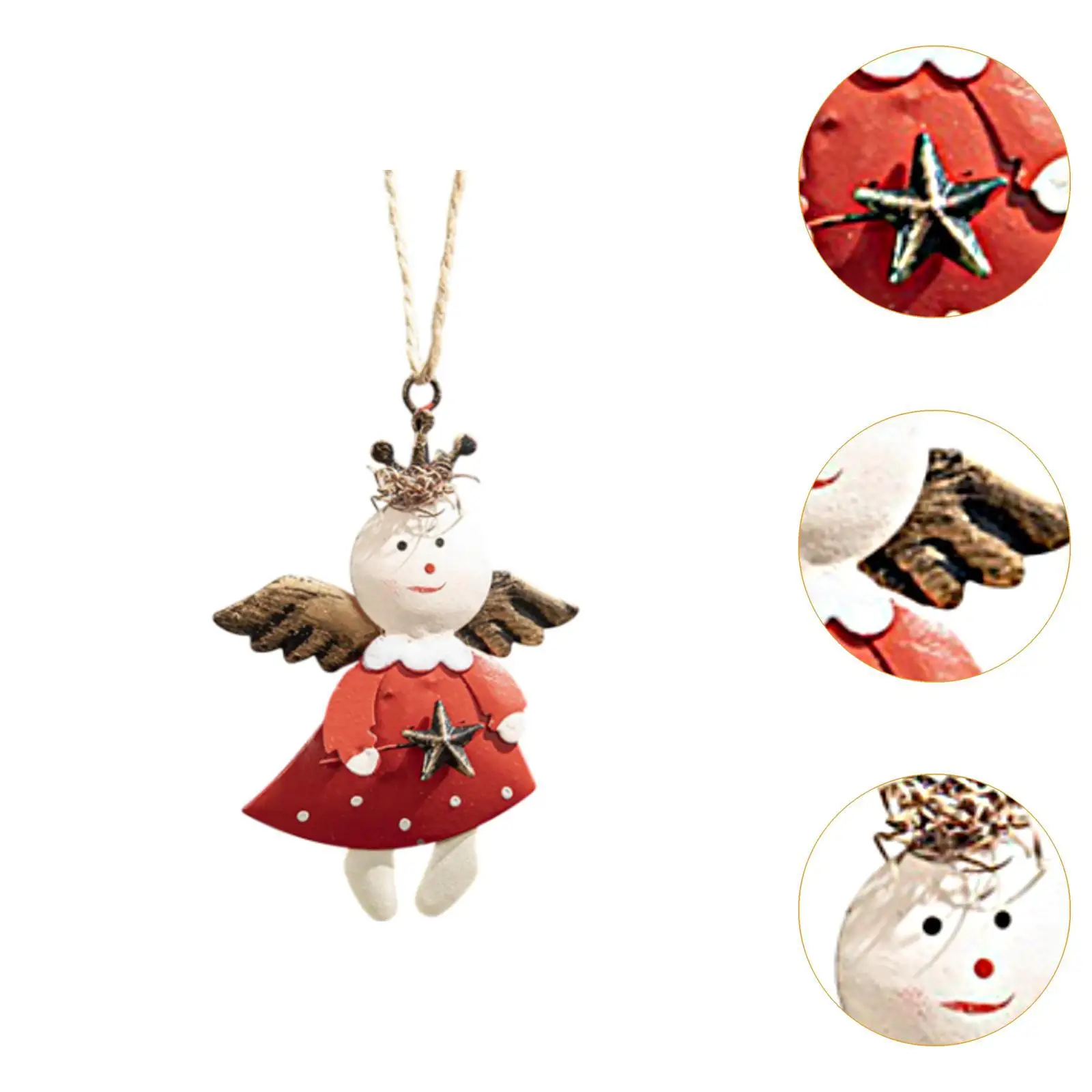 Подвесное украшение для рождественской елки многоразовый легкий железный