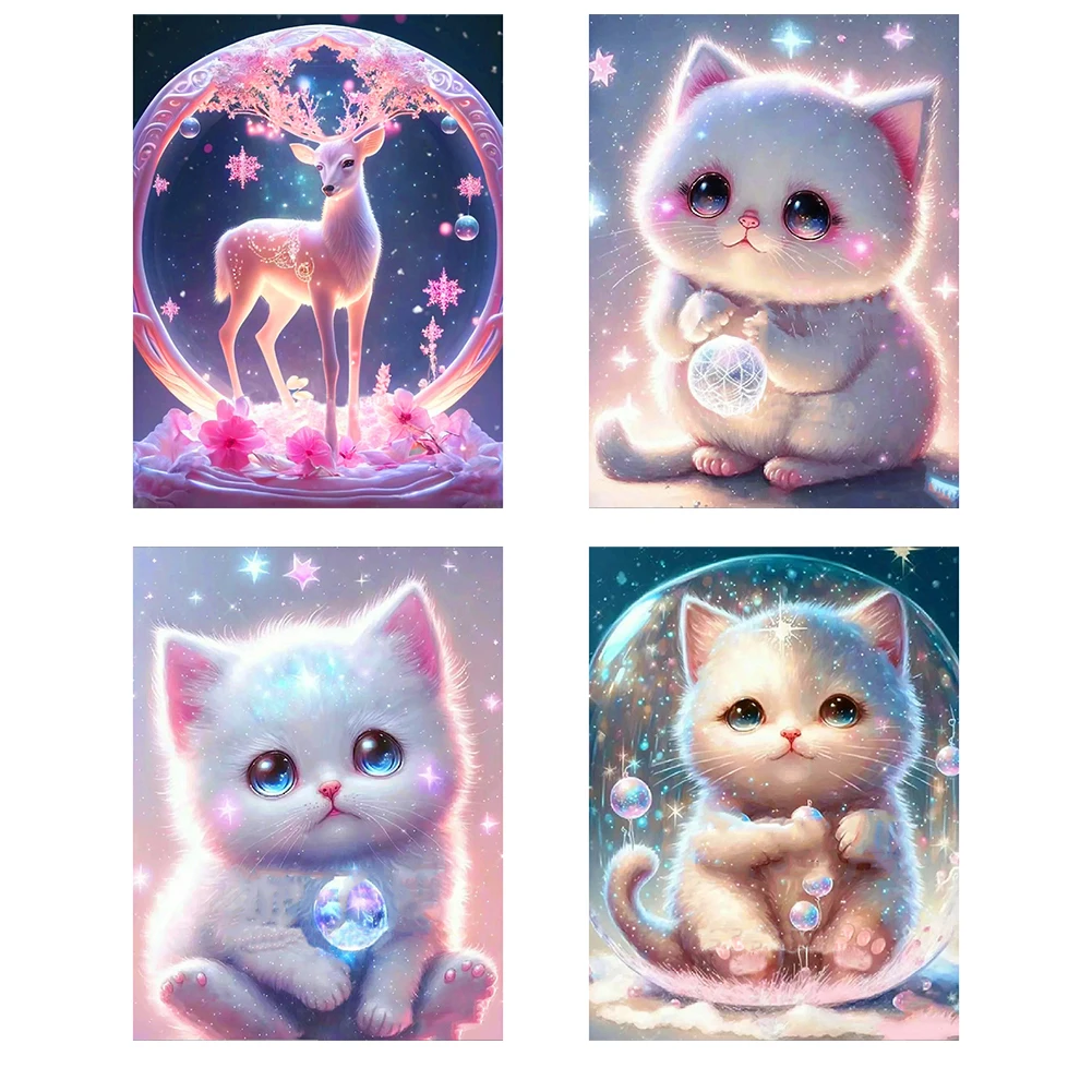 

5D DIY полностью круглая алмазная живопись, искусство для украшения дома