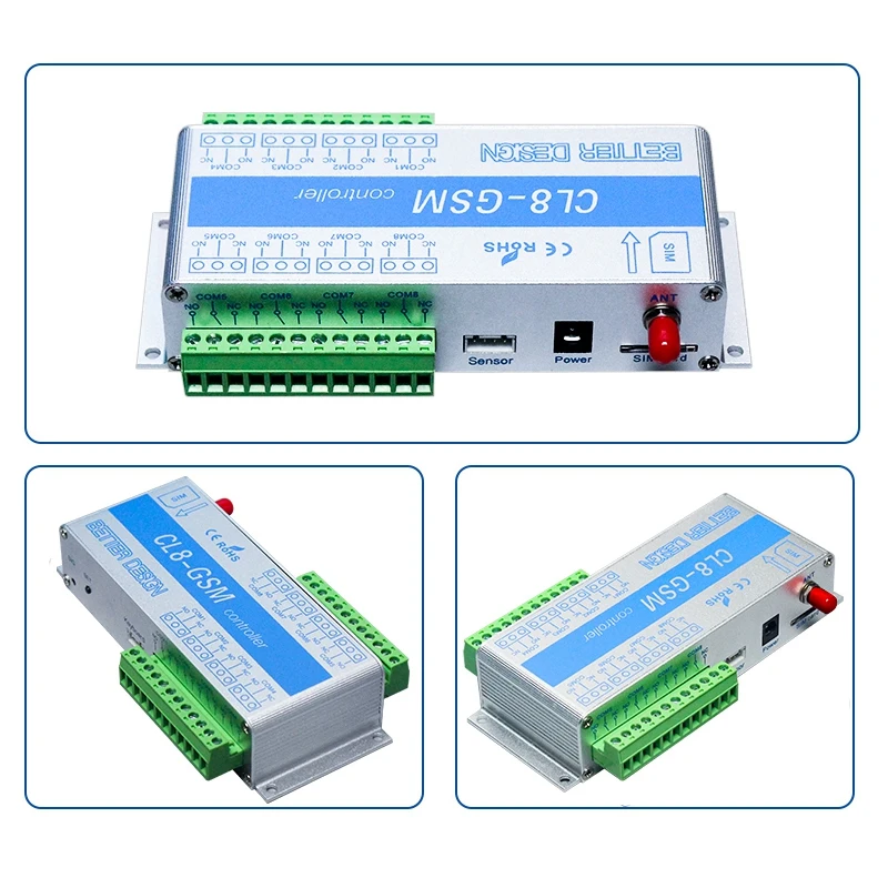 CL8-GSM Реле дистанционного управления для мобильного телефона Смарт-переключатель